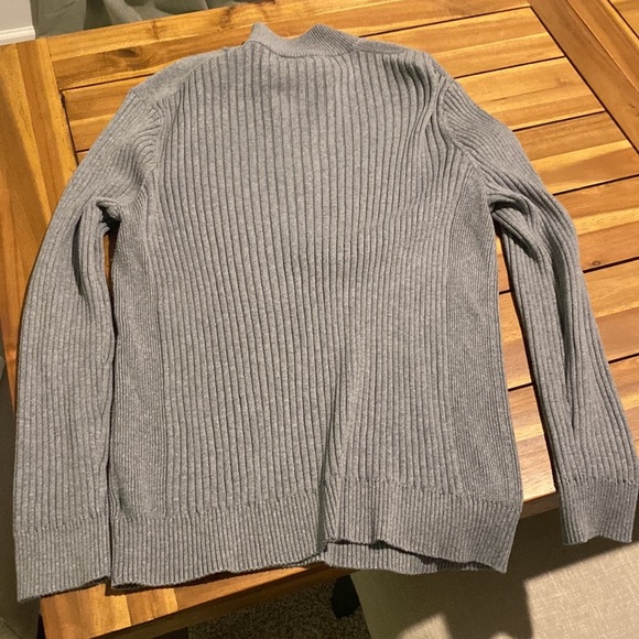 Express 1/4 zip ribbed sweater- men’s - Picture 3 of 3